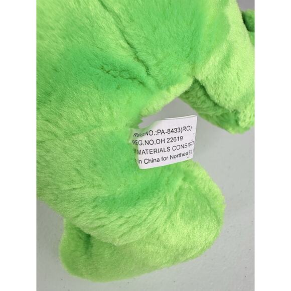 Alien Plush Neon Green Carnival Prize Y2K 12” Stuffed Sci-fi Toy Collectible - Picture 5 of 6